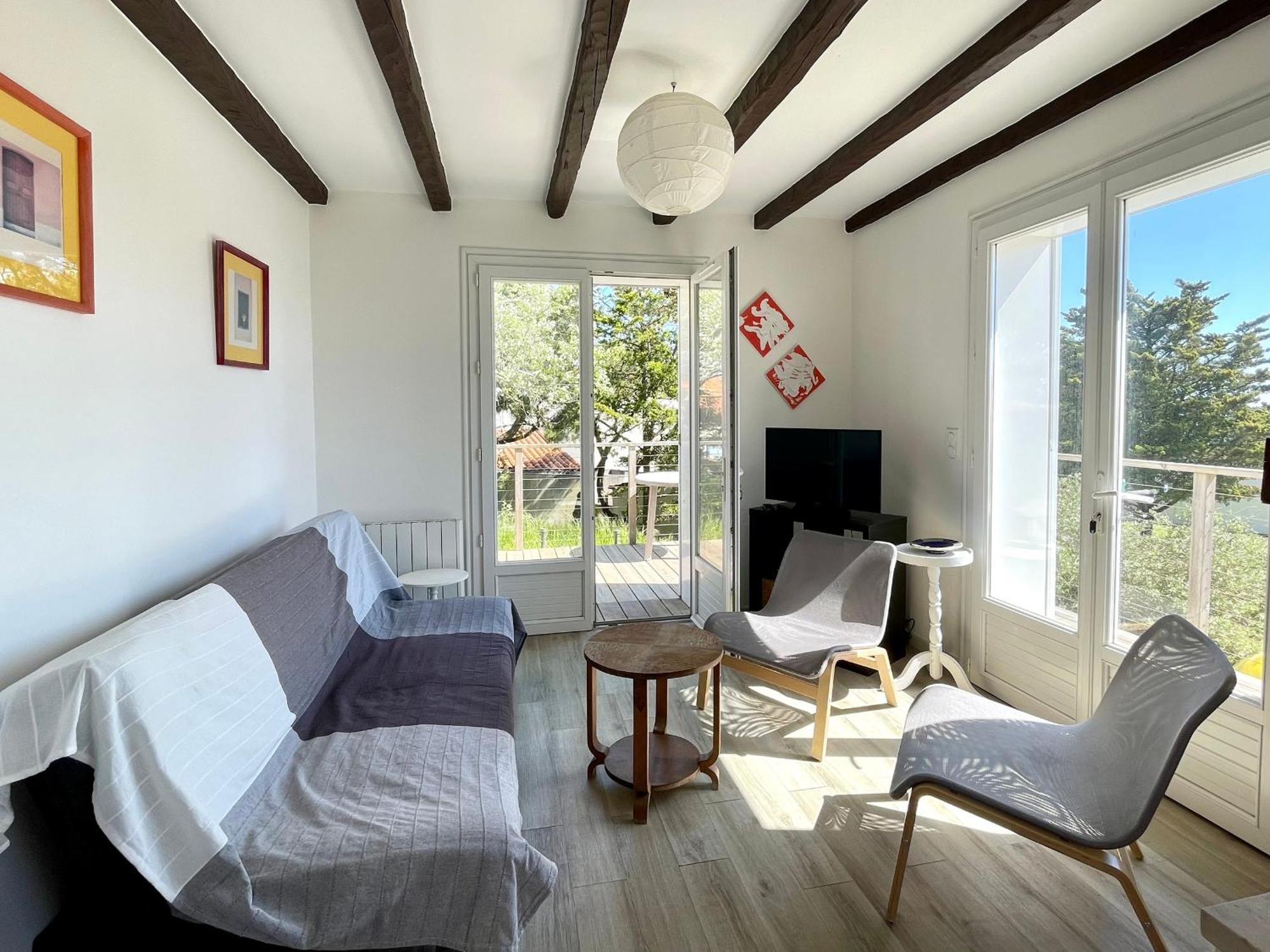 Maison Familiale Au Calme, Proche Plage, 9 Couchages, Terrasses, Wifi, Garage Velo - Bretignolles-Sur-Mer - Fr-1-231-203 Exterior foto
