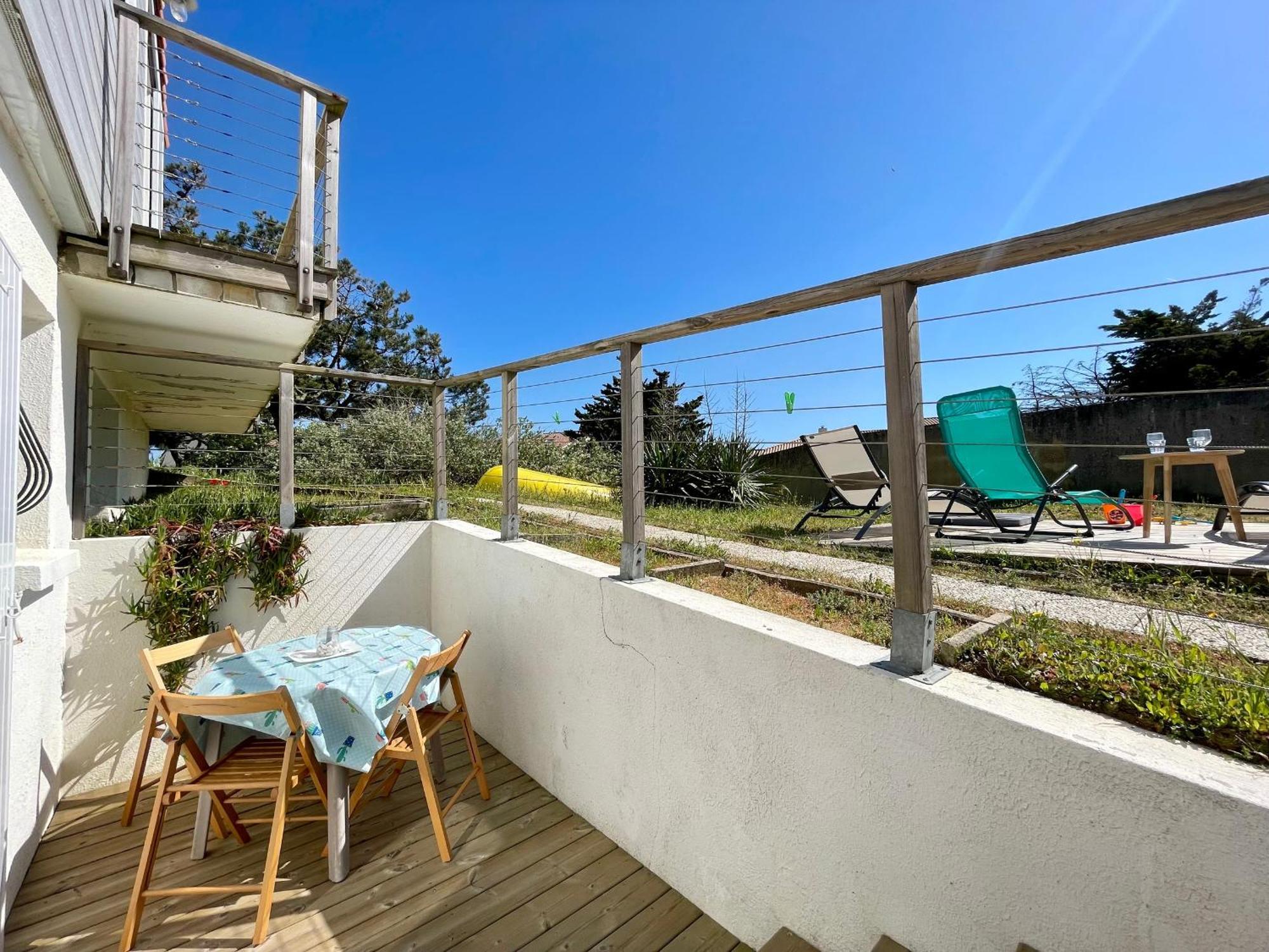 Maison Familiale Au Calme, Proche Plage, 9 Couchages, Terrasses, Wifi, Garage Velo - Bretignolles-Sur-Mer - Fr-1-231-203 Exterior foto