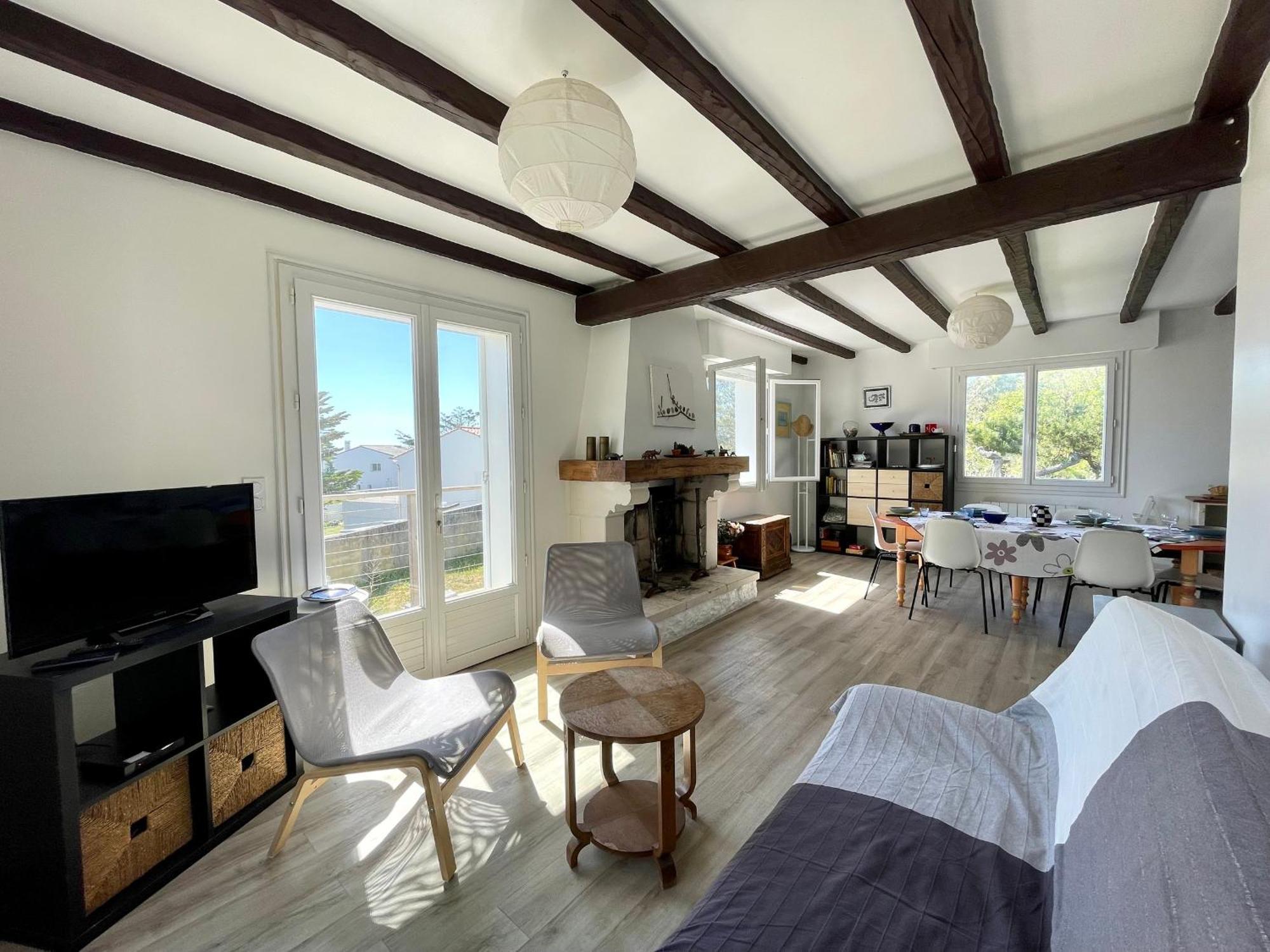 Maison Familiale Au Calme, Proche Plage, 9 Couchages, Terrasses, Wifi, Garage Velo - Bretignolles-Sur-Mer - Fr-1-231-203 Exterior foto