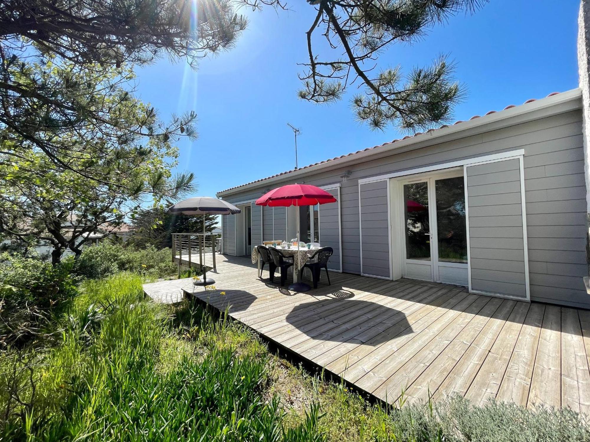 Maison Familiale Au Calme, Proche Plage, 9 Couchages, Terrasses, Wifi, Garage Velo - Bretignolles-Sur-Mer - Fr-1-231-203 Exterior foto